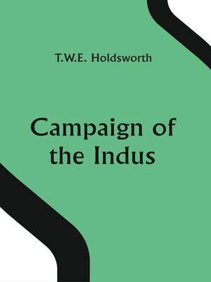 cover image of Campaign of the Indus